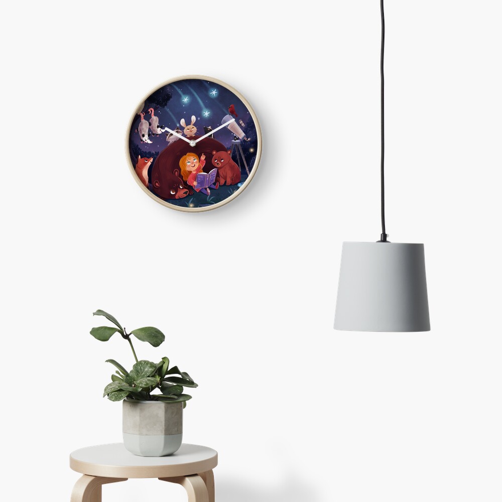 Item preview, Clock designed and sold by Jessiedrawz.