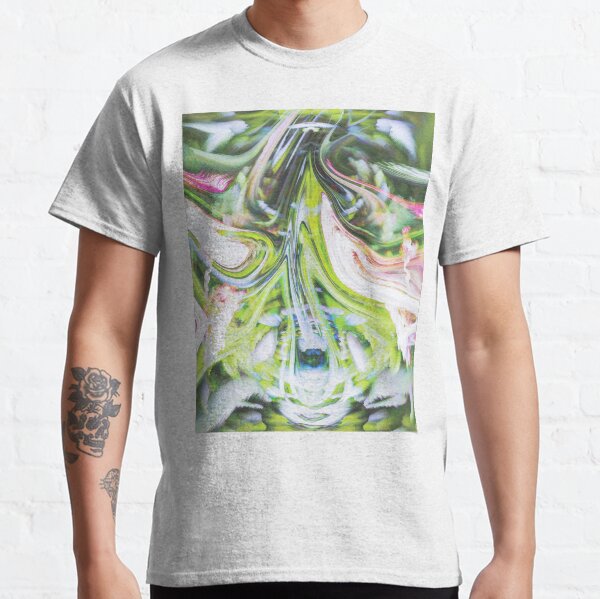 Abstract Expressionism Glitch 7254 Classic T-Shirt