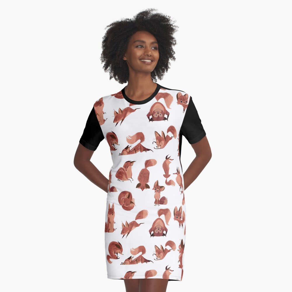 Item preview, Graphic T-Shirt Dress designed and sold by Jessiedrawz.