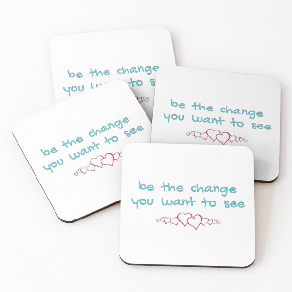 Item preview, 'Be the Change' for Art on a Mission designed and sold by OriginalArt4ME.
