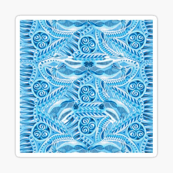 Polar Bear Pattern Sticker