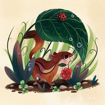Artwork thumbnail, Chipmunk by Jessiedrawz