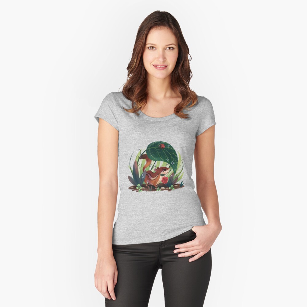 Item preview, Fitted Scoop T-Shirt designed and sold by Jessiedrawz.