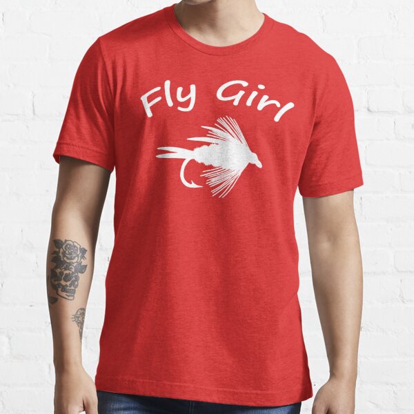 Black Camo Fly - Fly fishing t-shirt Sticker for Sale by Marcia Rubin