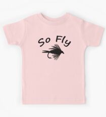 So Fly - Fly Fishing T-shirt Kids Tee