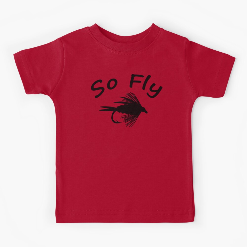 Fly Fishing until I Die Fishing Kids T-Shirt by Jacob Zelazny