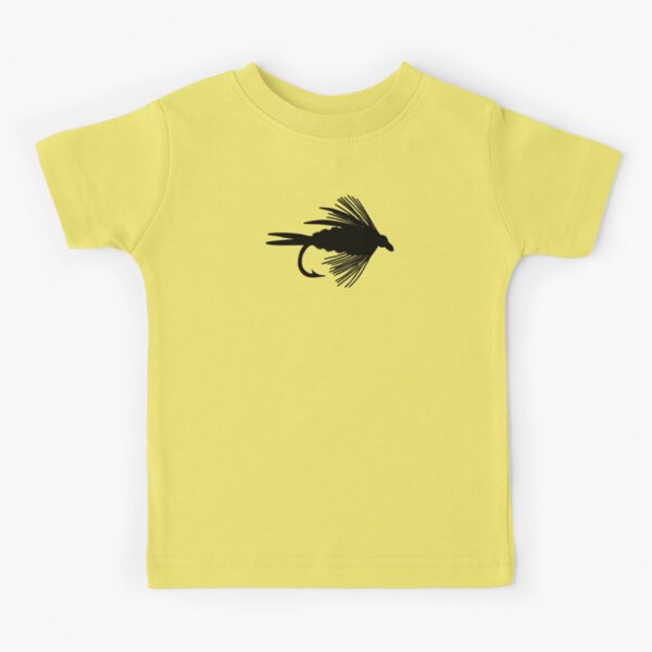 Simply Fly - Fly Fishing T-shirt Kids T-Shirt for Sale by Marcia Rubin