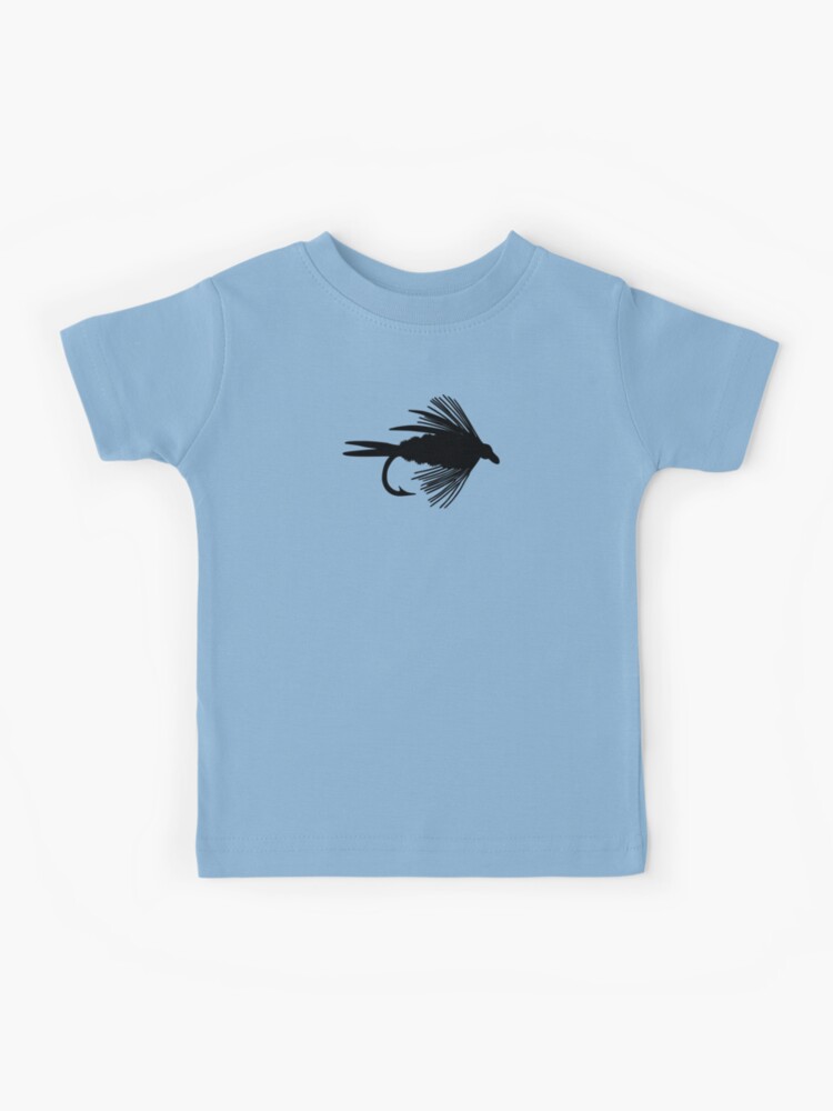Simply Fly - Fly Fishing T-shirt Kids T-Shirt for Sale by Marcia