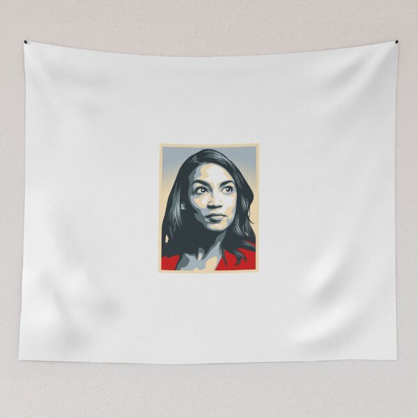 Item preview, Alexandria Ocasio-Cortez designed and sold by HighlyAdaptive.