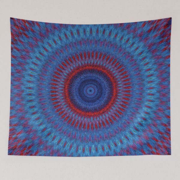 Item preview, Abstract in Red & Blue-1 designed and sold by Matnev110.