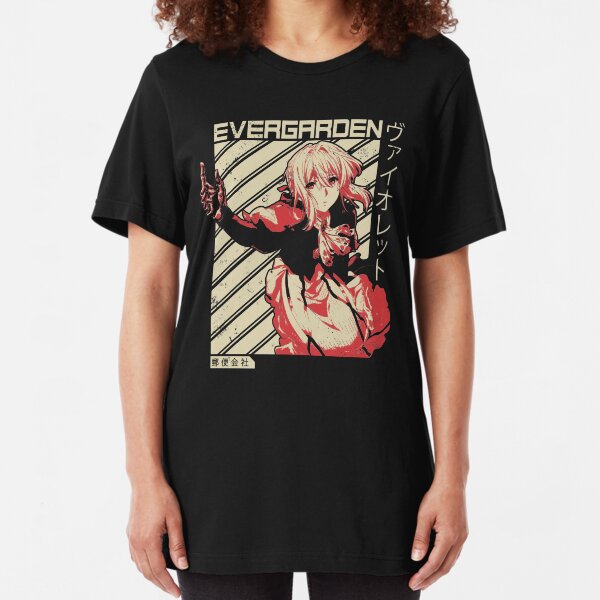 Violet Evergarden - Anime T Shirt Slim Fit T-Shirt
