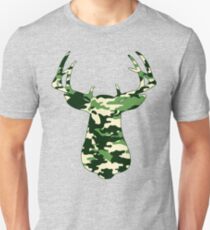 Camiseta unisex Camo Buck - Camiseta de caza