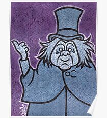 Phineas - Hitchhiking Ghost - The Haunted Mansion Poster