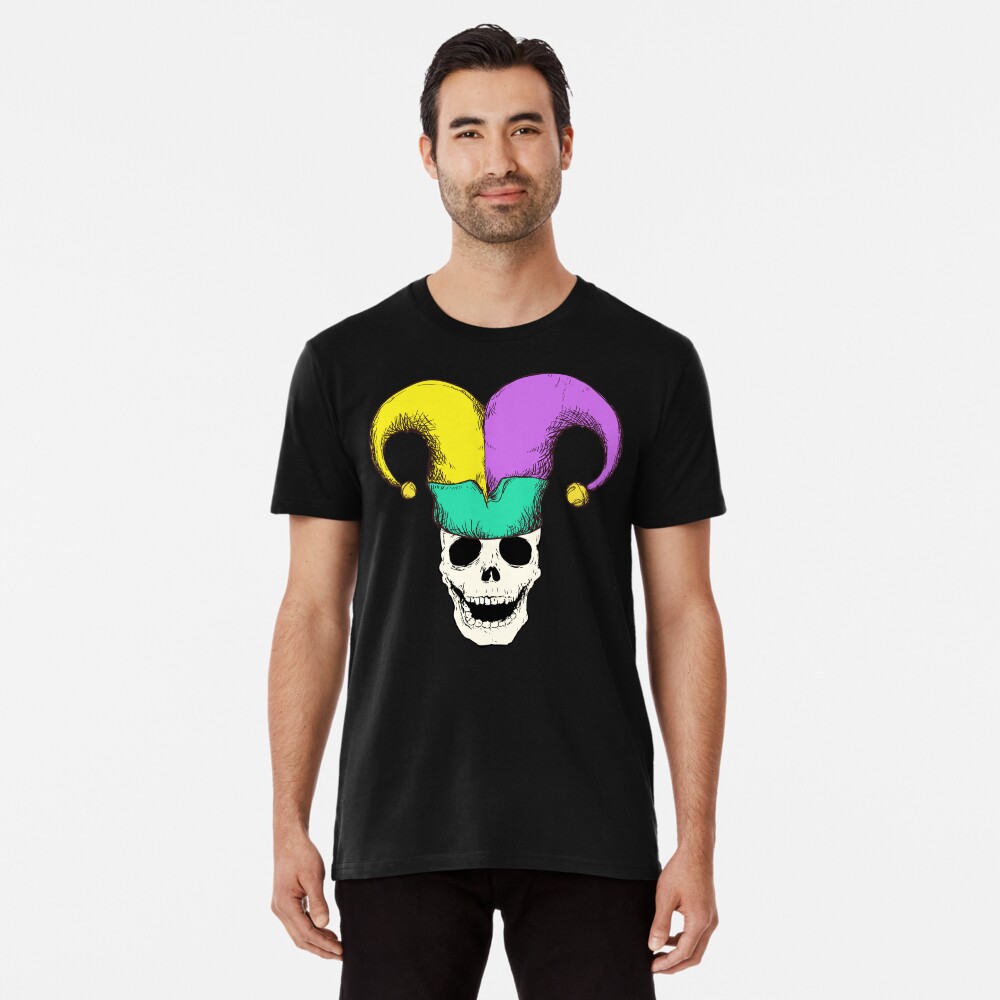 Mardi Gras Jester Costume Mens T Shirt