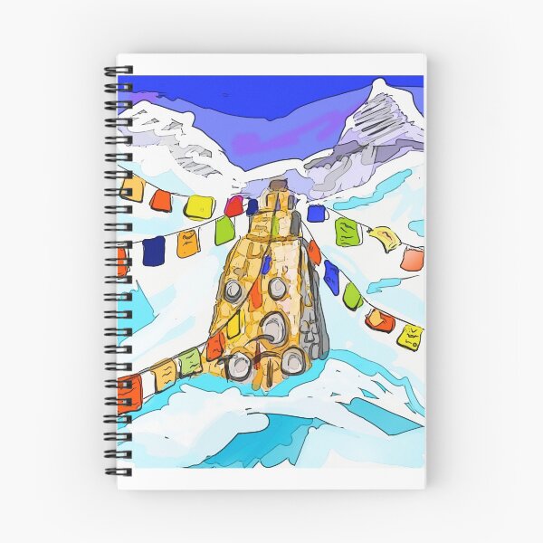 Item preview,  Climbing Everest memorial, prayer flags  designed and sold by Julia Grammer-Begley.