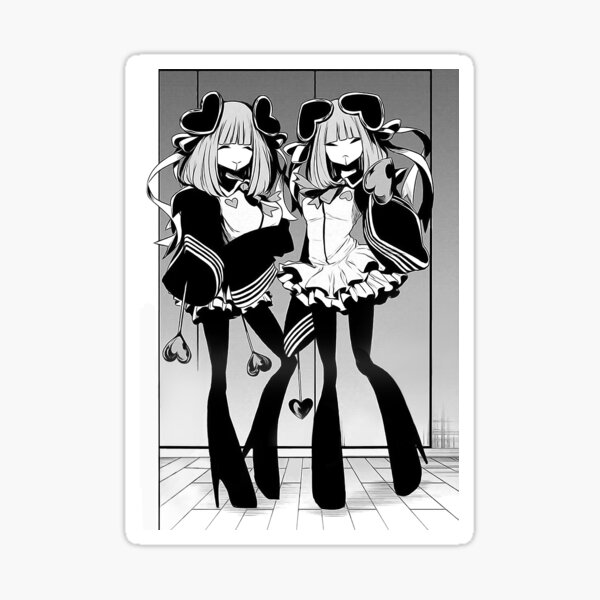 Magical Girl Apocalypse Twin Magical Girls Sticker