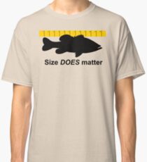 Size does matter - fishing T-shirt Classic T-Shirt