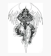 Demon lord .Created 2004 on cartridge paper Photographic Print