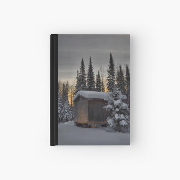 Winter Solitude Hardcover Journal