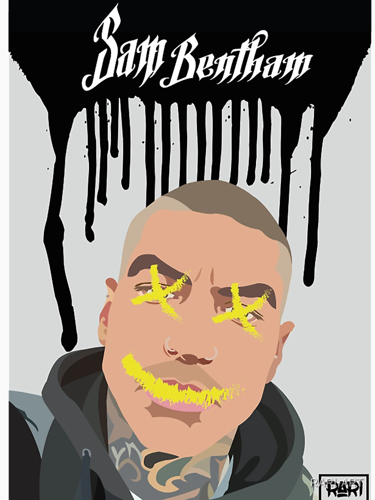 Imagen 4 de 4, Camiseta premium con la obra Sam Bentham Rascal, diseñada y vendida por RARI-ART.