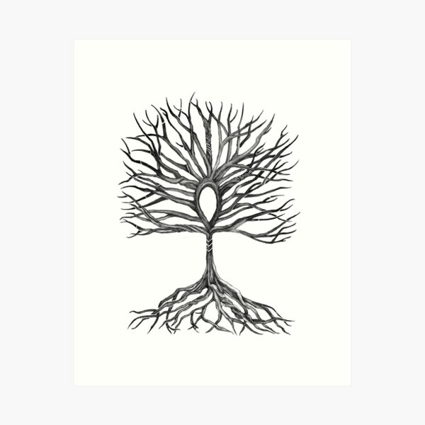 Ankh Tree of Life Art Print