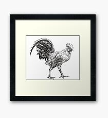 Rooster Framed Print