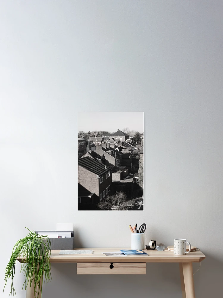 Thumbnail 2 of 3, Poster, British Rooftops designed and sold by BritishYank.