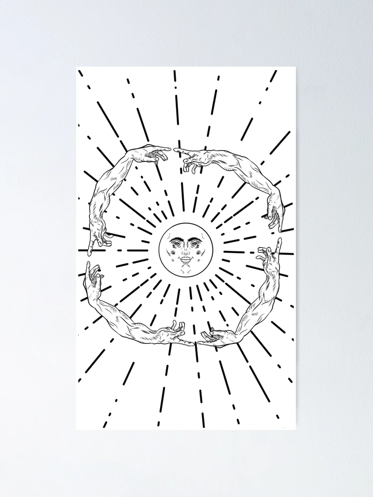 Imagen 1 de 3, Póster con la obra SOL PRIMIGENIO , diseñada y vendida por ChronosD.