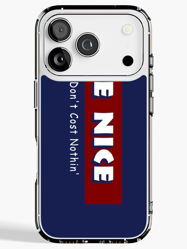 Thumbnail 1 of 5, iPhone Case, Be Nice.. designed and sold by EmblemThreads.