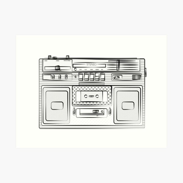 Cute Cassette Tape Drawing : A step by step guide to reusing tape