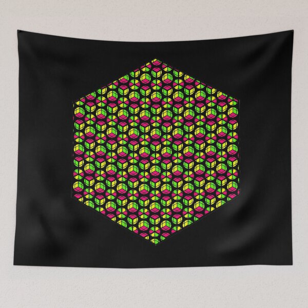 Item preview, An Imaginary Box of Geometric Flowers designed and sold by weavernap.