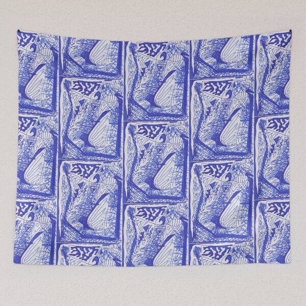 Item preview, Mad Blue Mind by S.R. designed and sold by sophiaraquelart.