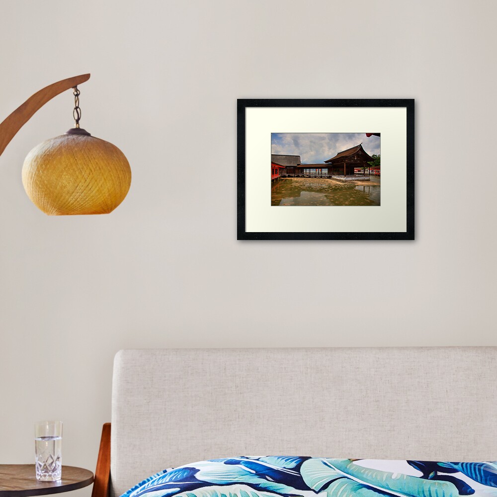 Water Shrine Framed Art Print