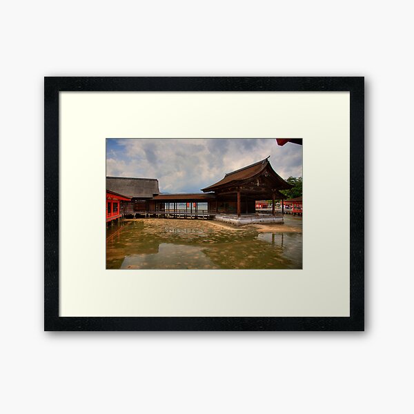 Water Shrine Framed Art Print