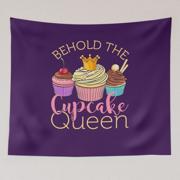 Item preview, Behold The Cupcake Queen  designed and sold by jaygo.