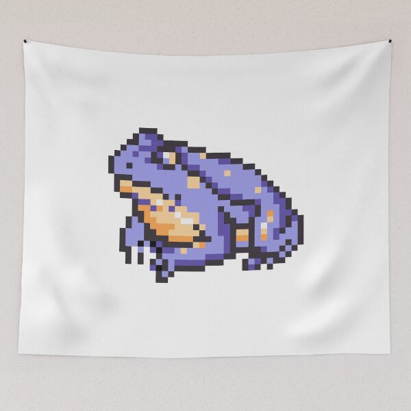 Artikelvorschau, 16-Bit Lila Frosch entworfen und verkauft von PixelArtStore.