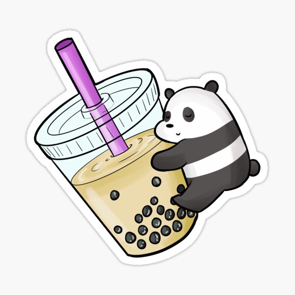 Cute Cool Silly Panda Pig Frog Fruit Bubble Stickers Three - Temu