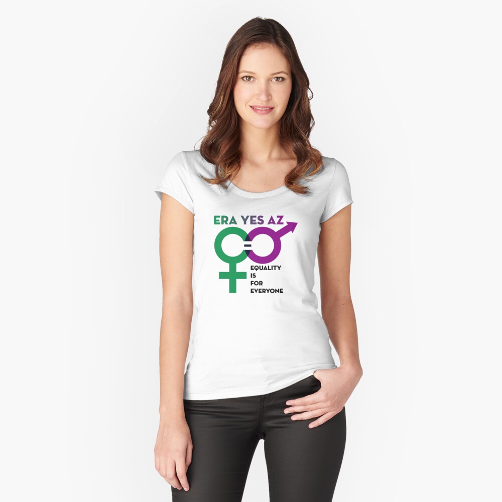 EQUALITY IS FOR EVERYONE Fitted Scoop T-Shirt