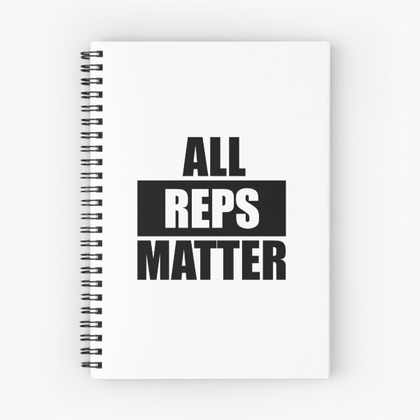 Item preview, ALL REPS MATTER! FITNESS AND SPORT QUOTE GIFT IDEA designed and sold by JamesandLuis.