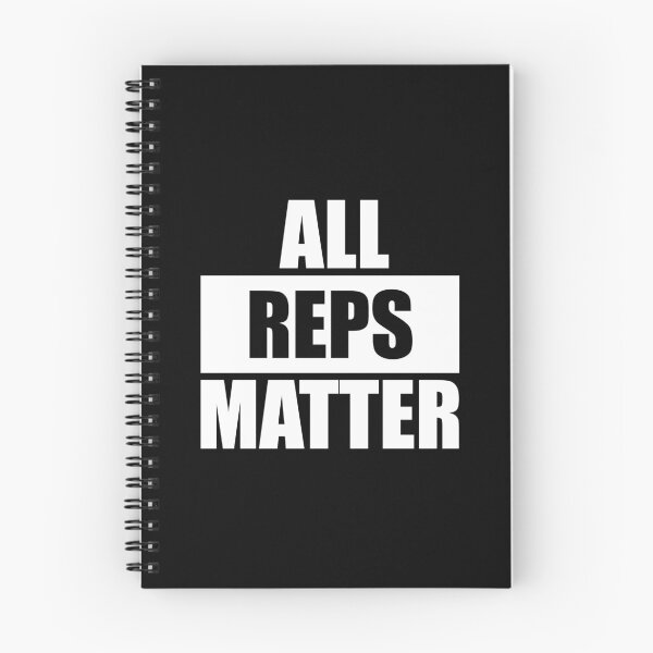Item preview, ALL REPS MATTER! FITNESS AND SPORT QUOTE GIFT IDEA designed and sold by JamesandLuis.