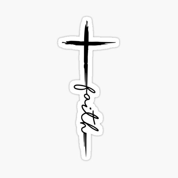 Vista previa del artículo con la obra «Fe cristiana jesús para hombres mujeres niños cristianismo», diseñado y vendido por hadleydesigns.