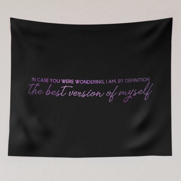 Item preview, I am, by definition, the best version of myself designed and sold by heroics.