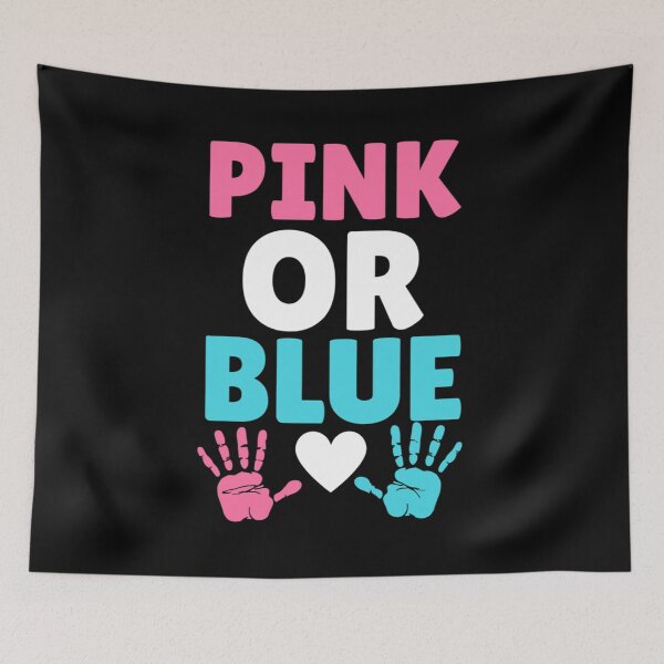 Item preview, pink or blue gender reveal party announcement  designed and sold by tiffanator606.