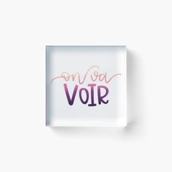 Item preview, On Va Voir designed and sold by softestbuck.