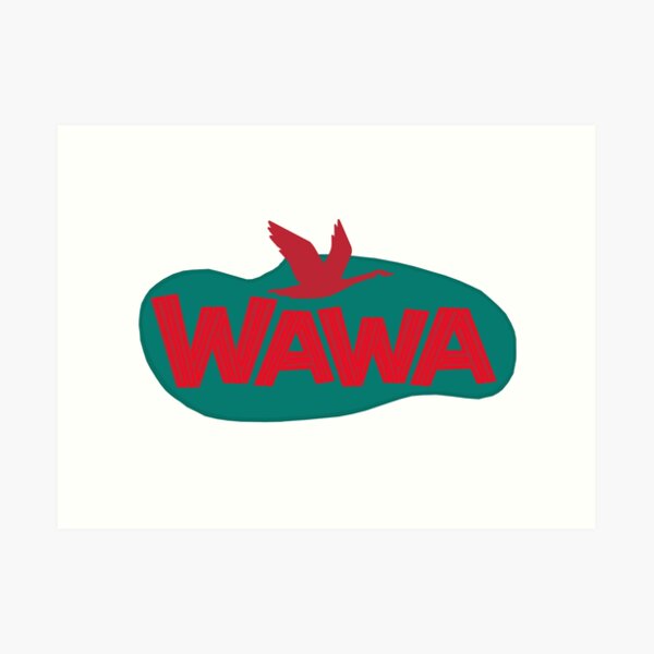 Wildwood Retro Wawa Sign Art Print