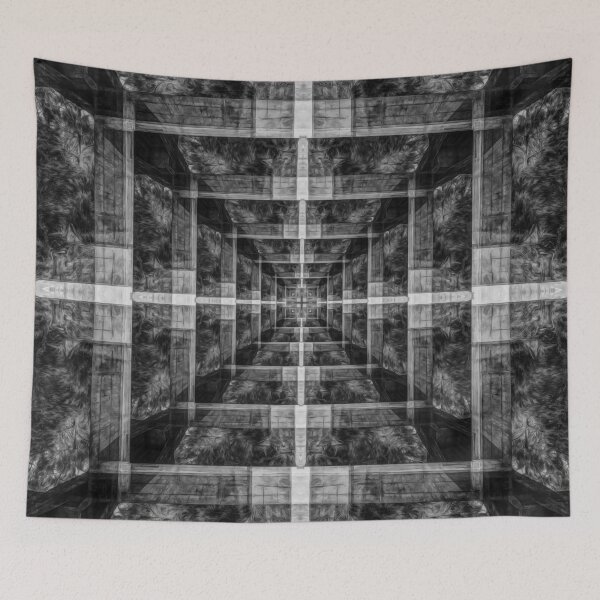 Item preview, Industrial Symmetry-Black and White#1 designed and sold by Matnev110.