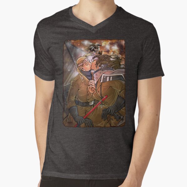 Itsumo Futari De V-Neck T-Shirt