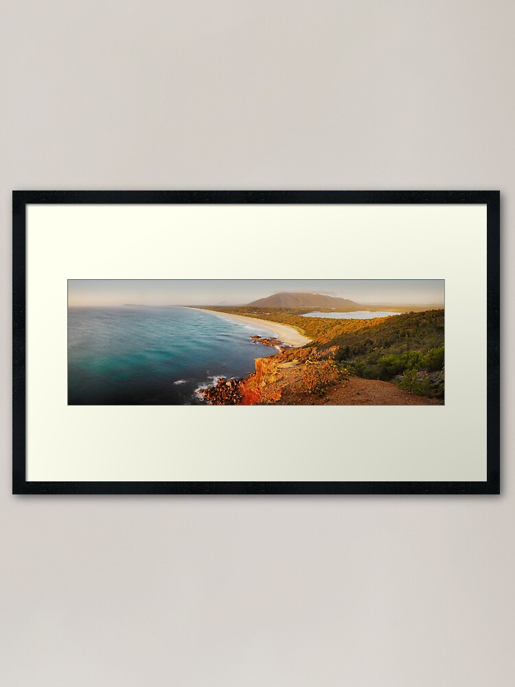 Alternate view of Kattang Nature Reserve, Port Macquarie, New South Wales, Australia Framed Art Print