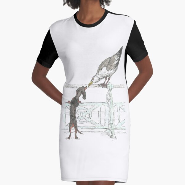 Graphic T-Shirt Dress