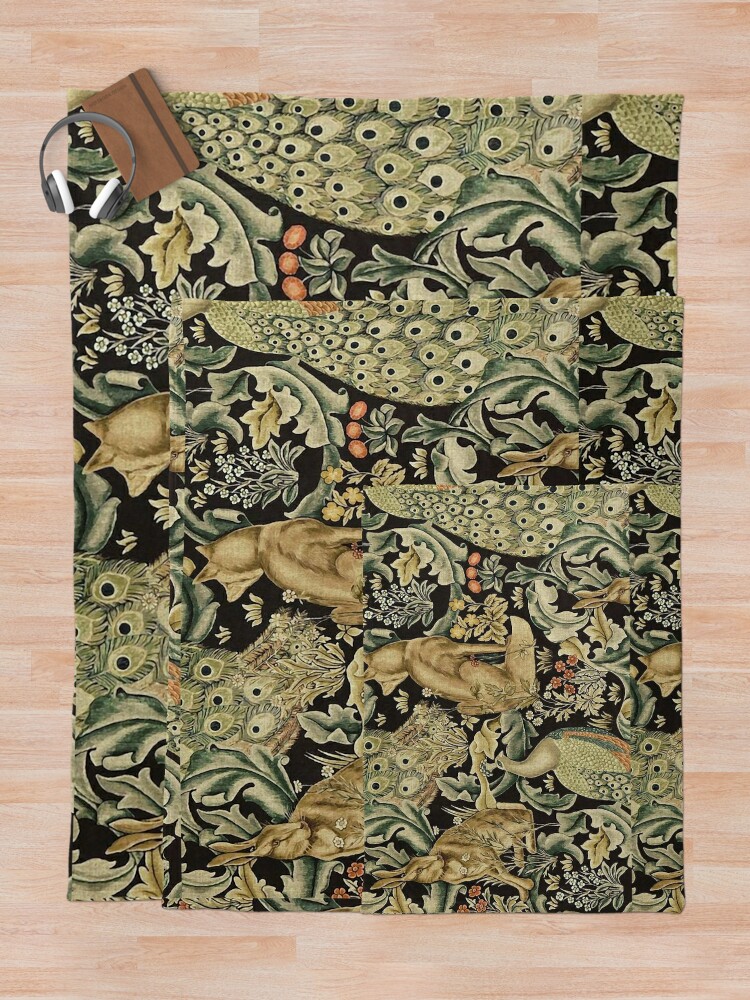 William Morris forest fabric